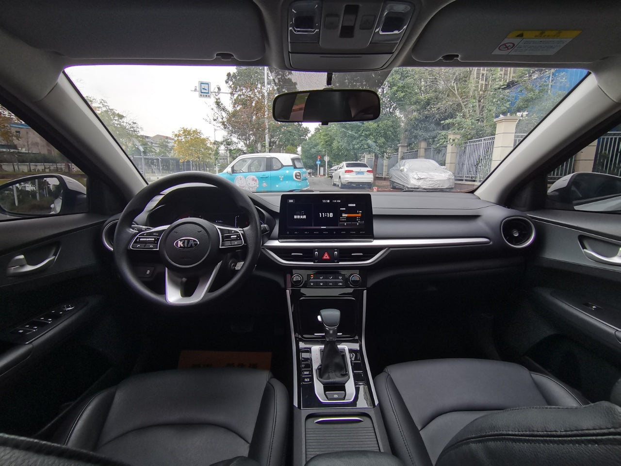 Kia K3 2021 центральная панель