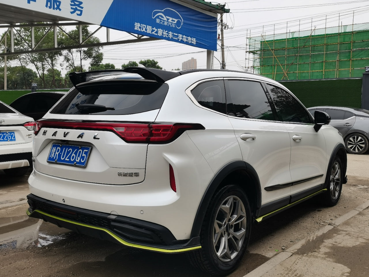 Haval Chitu 2022 вид сзади