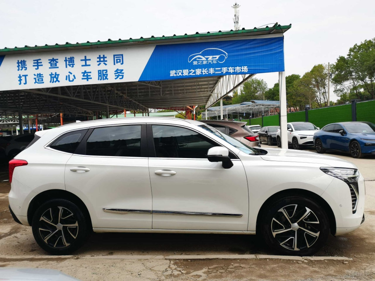 Haval Chulian 2021 вид сбоку