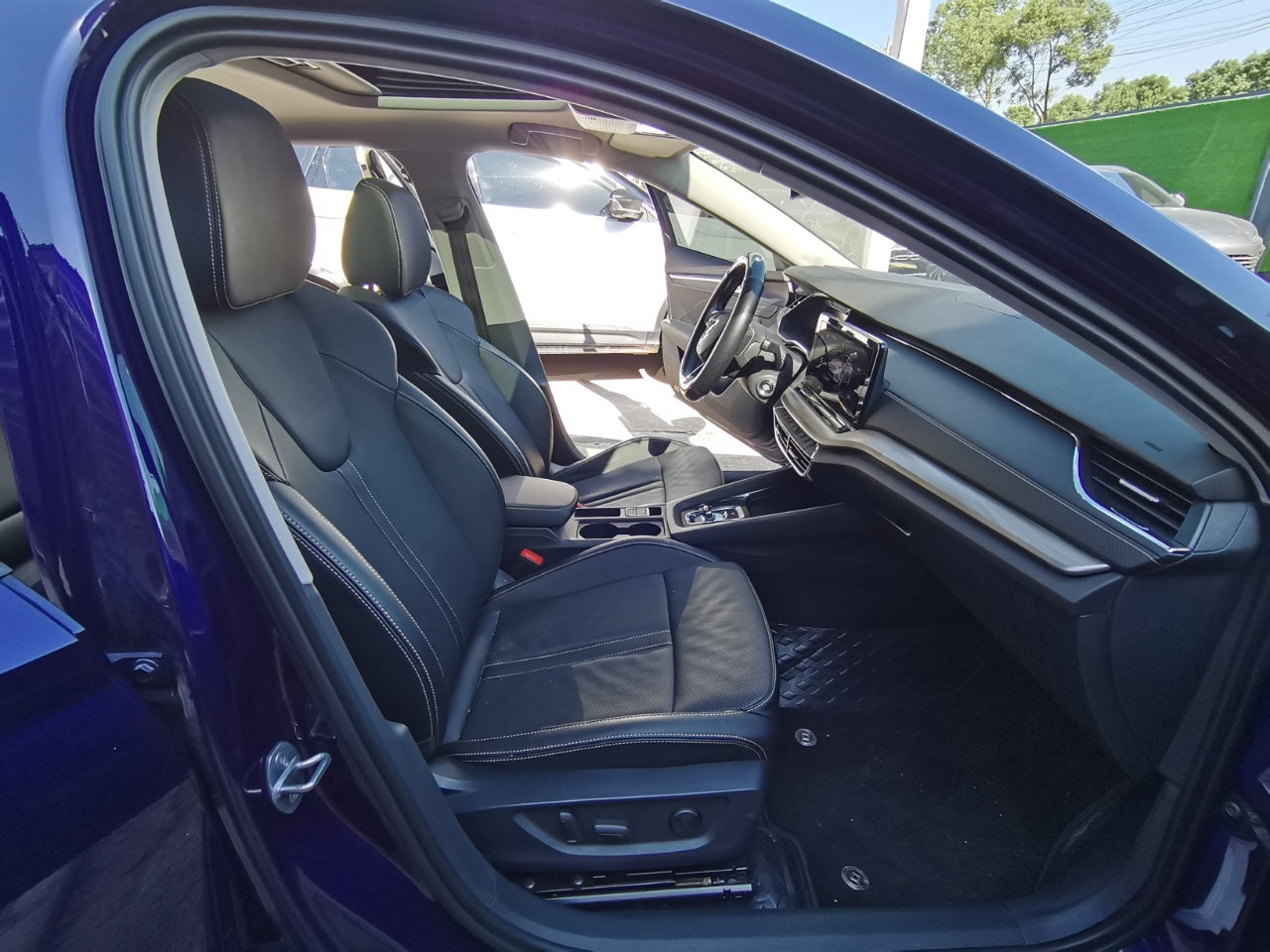 Skoda Octavia 2021 интерьер салона