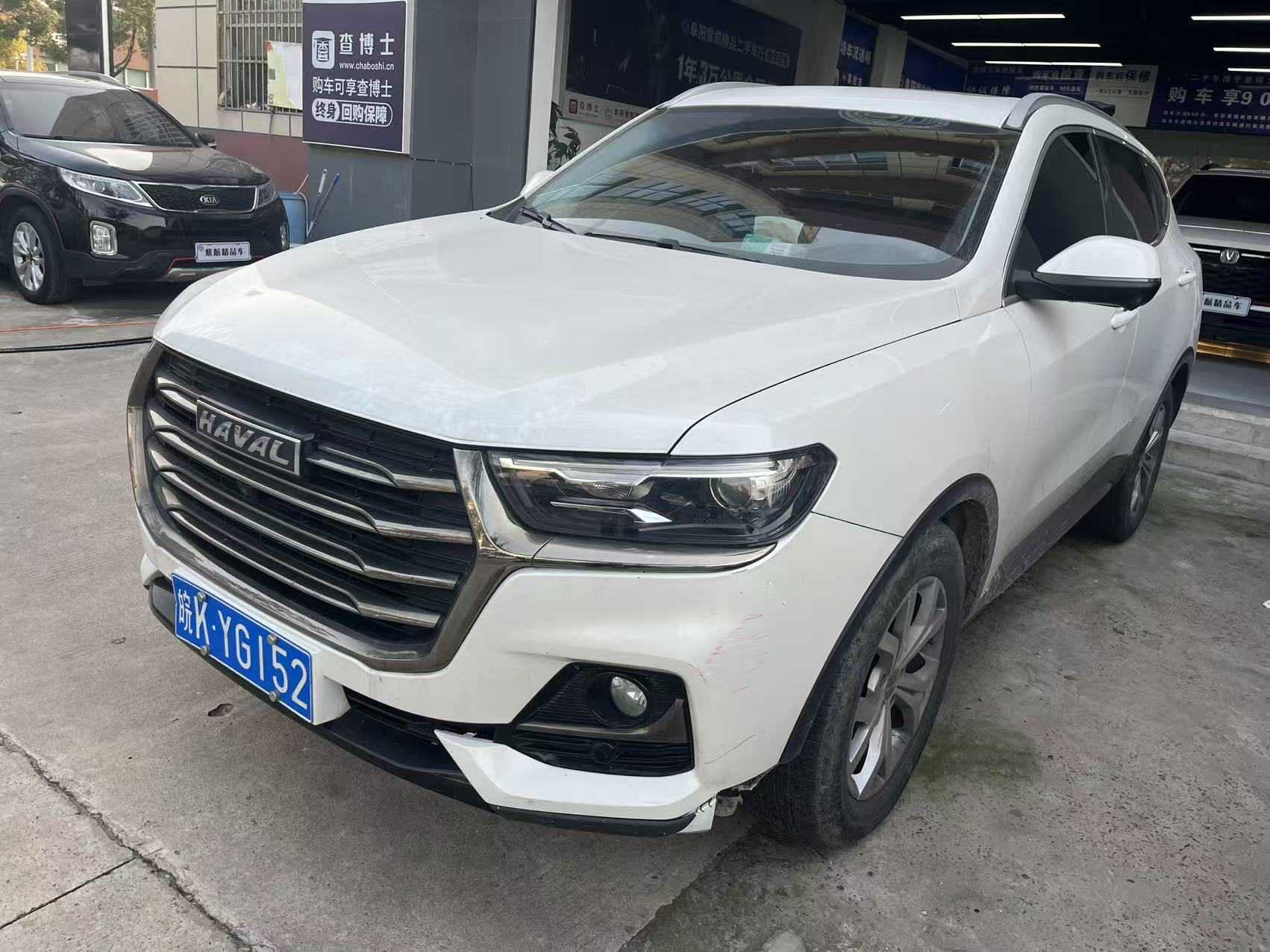Haval H6 2021 вид сбоку