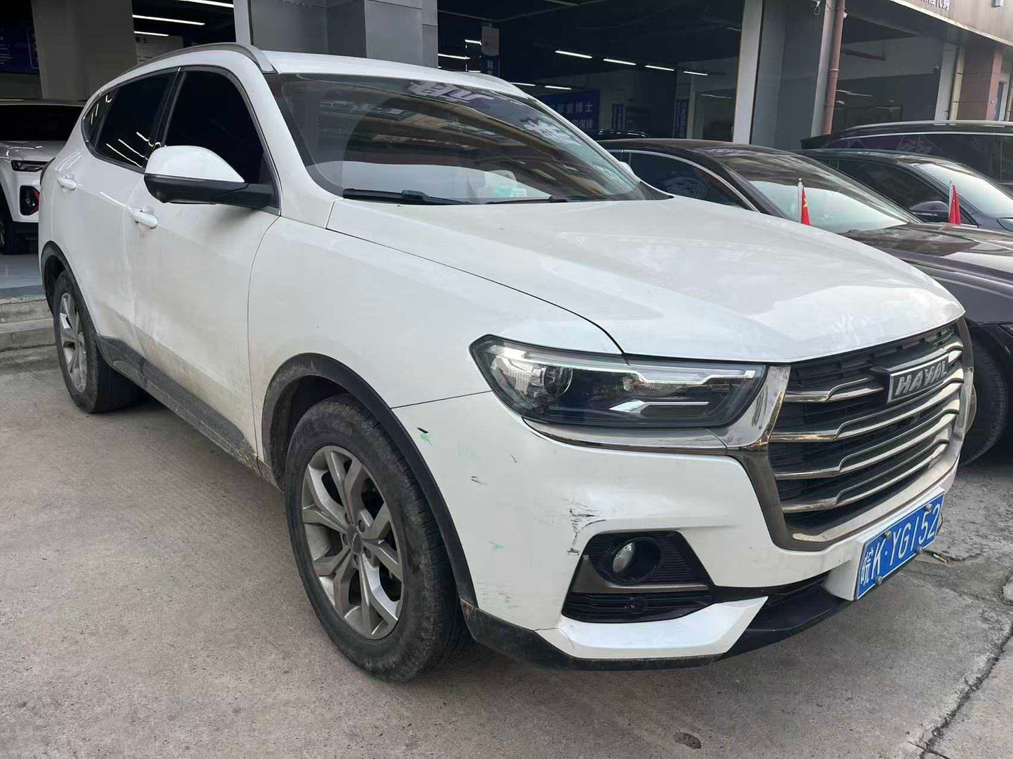 Haval H6 2021 вид сбоку