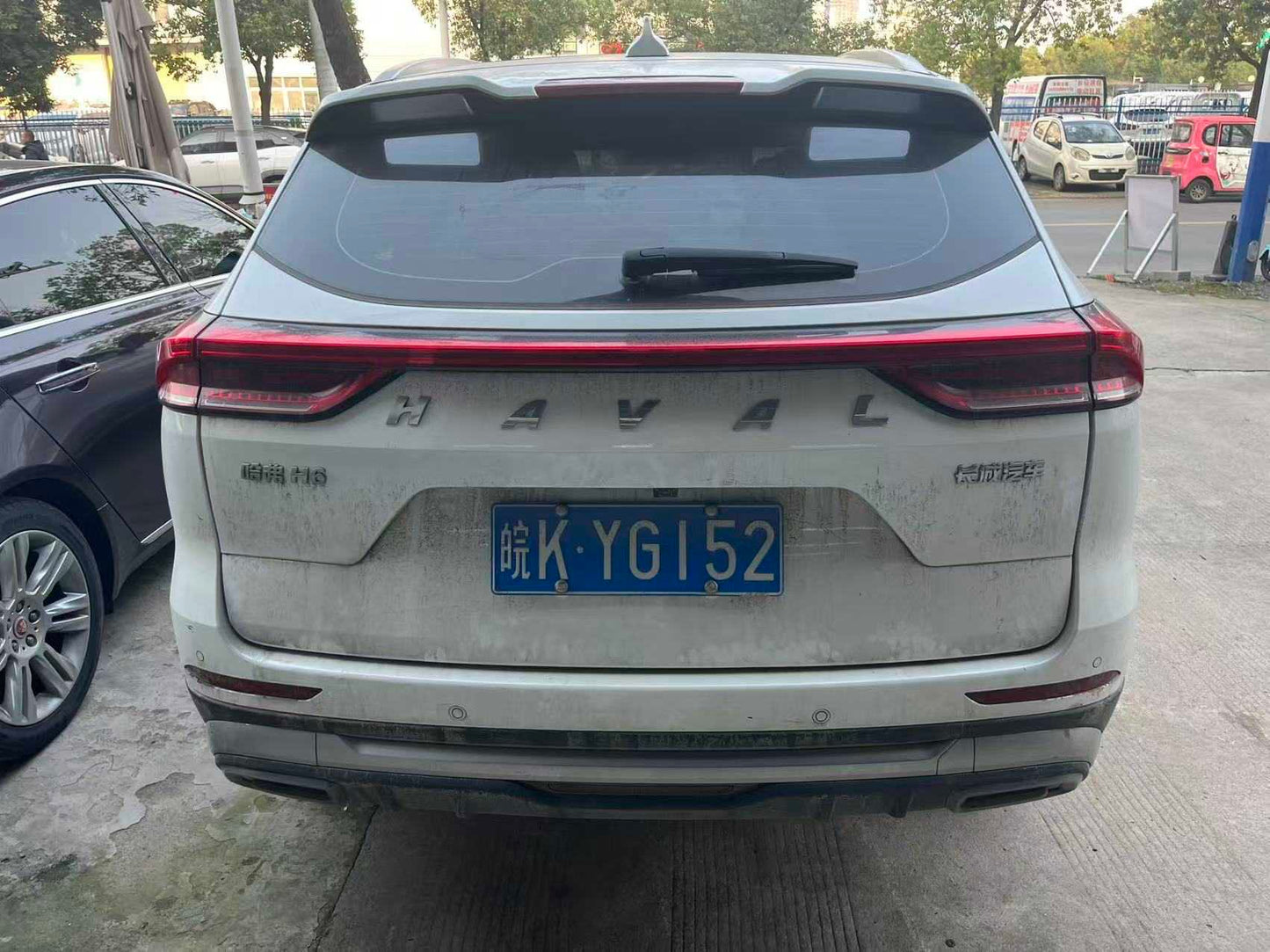 Haval H6 2021 вид сзади