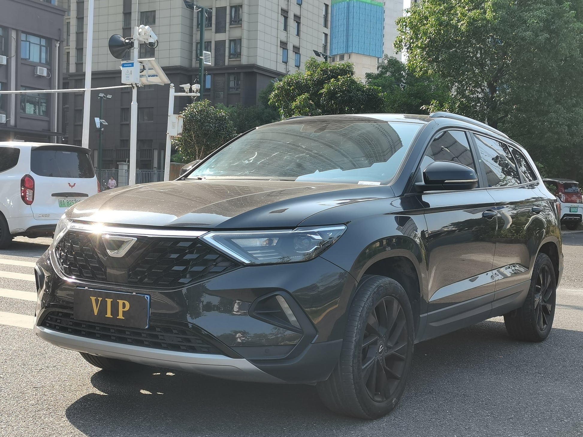 Боковой вид Jetta VS7 2021