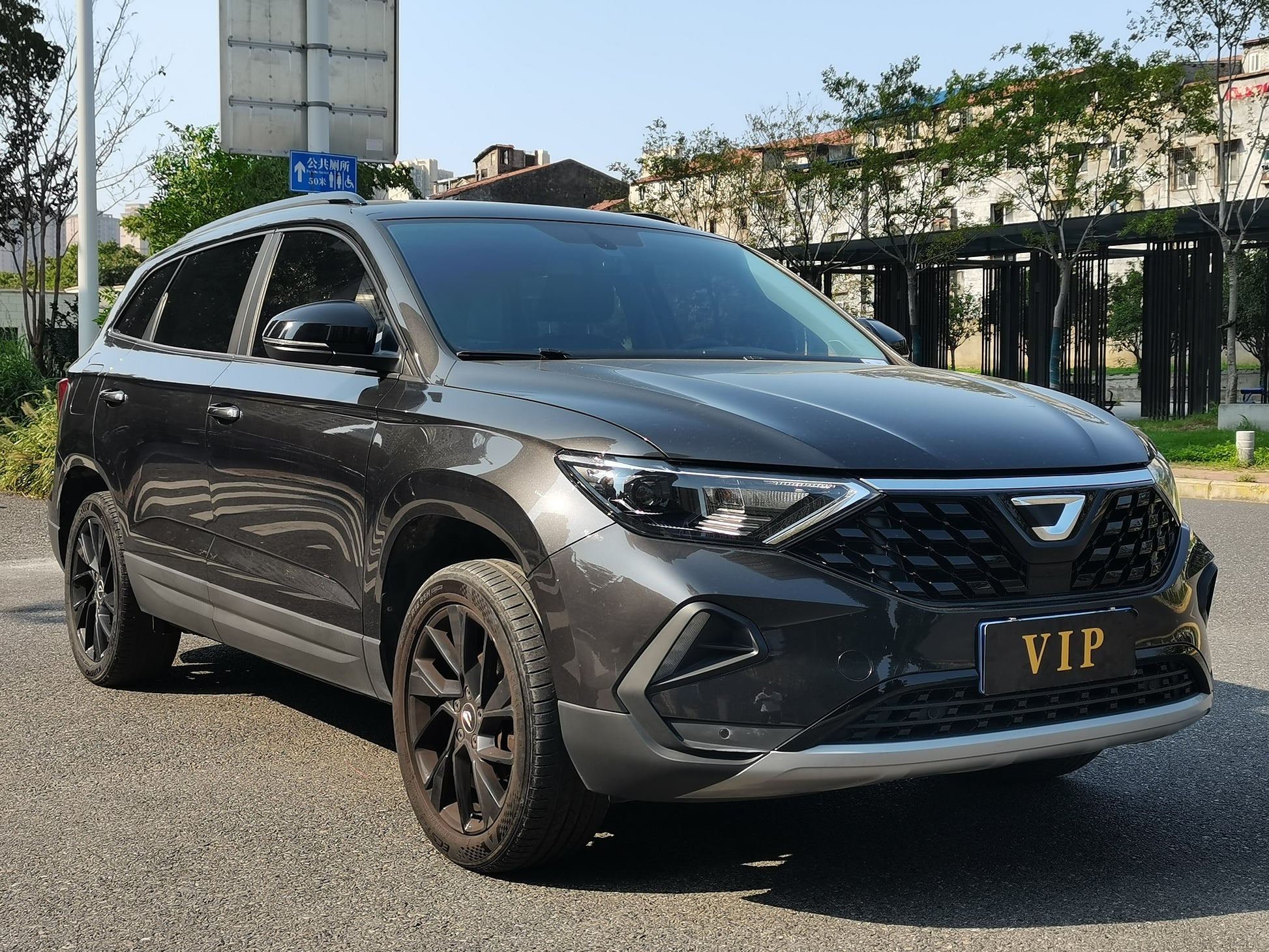 Боковой вид Jetta VS7 2021