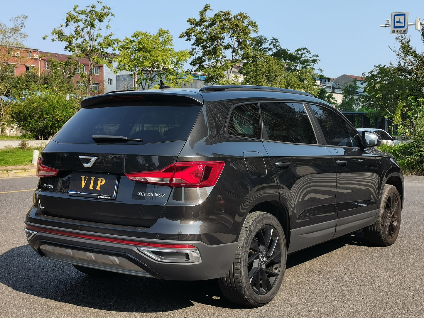 Задний вид Jetta VS7 2021