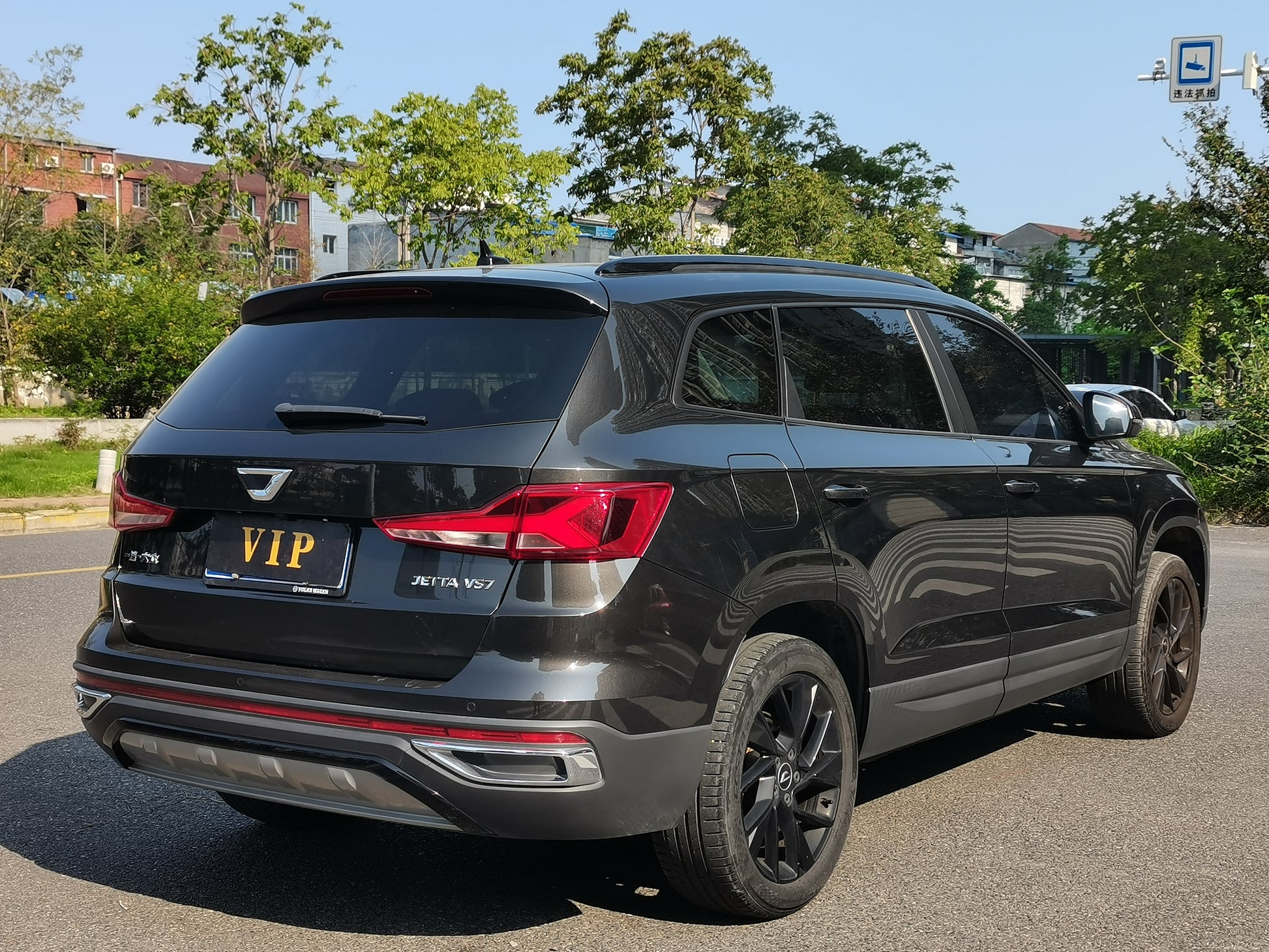 Задний вид Jetta VS7 2021