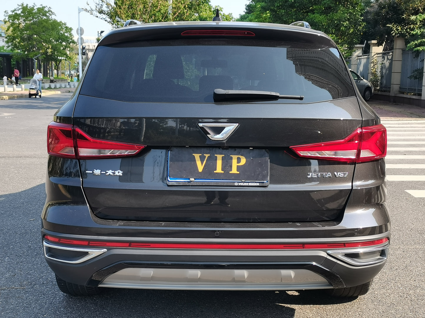 Задний вид Jetta VS7 2021