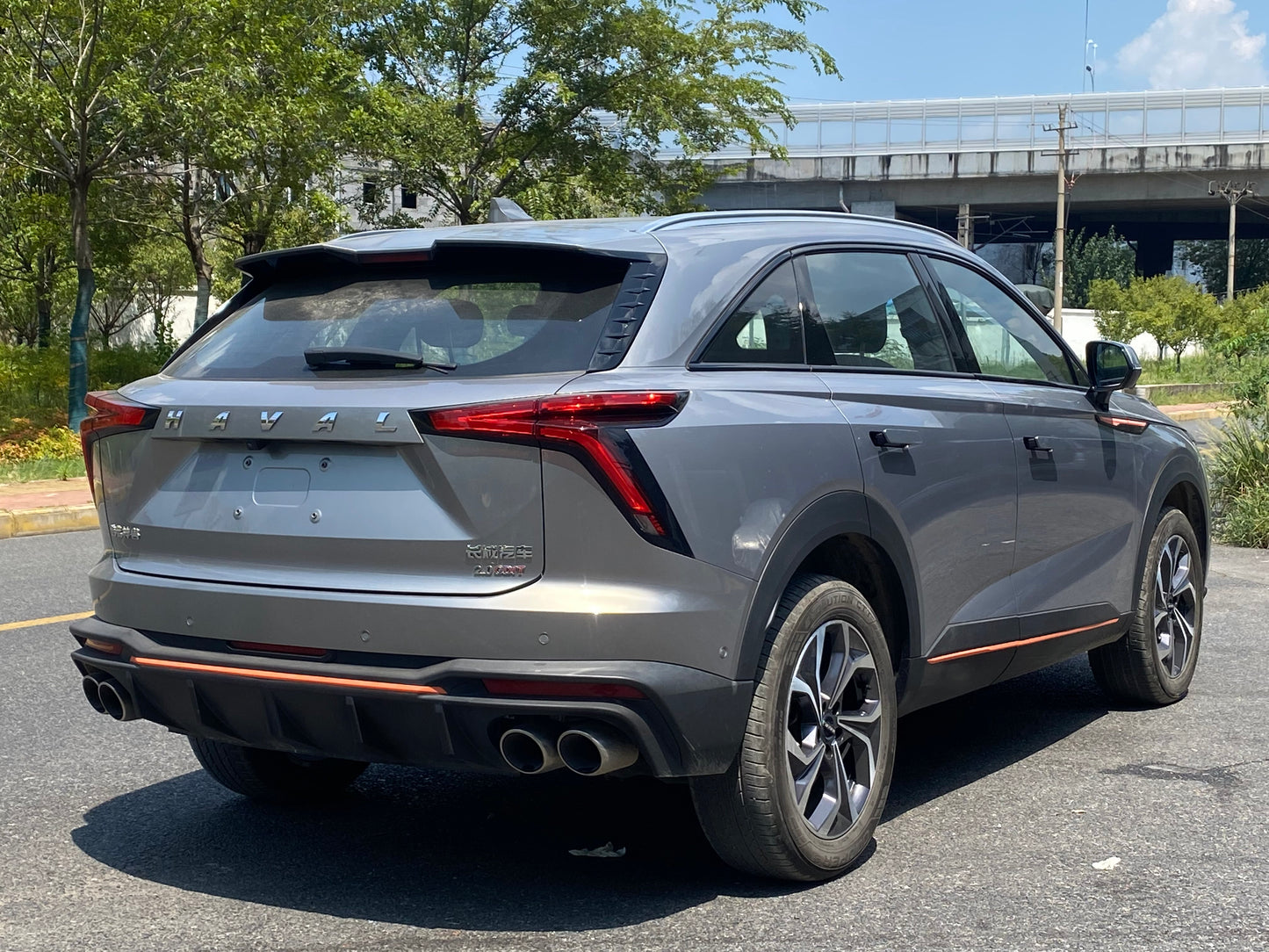 Задний вид Haval Shenshou 2022