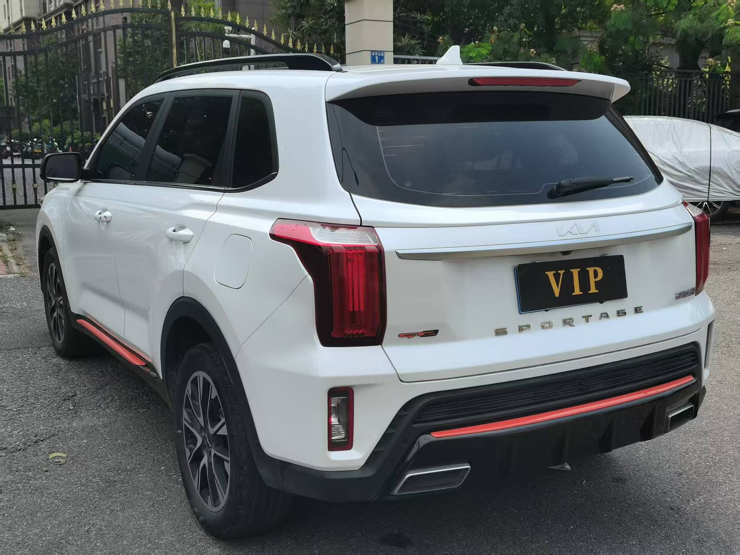 Задний вид Kia Sportage 2021