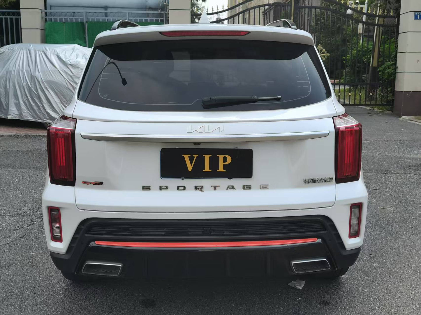 Задний вид Kia Sportage 2021