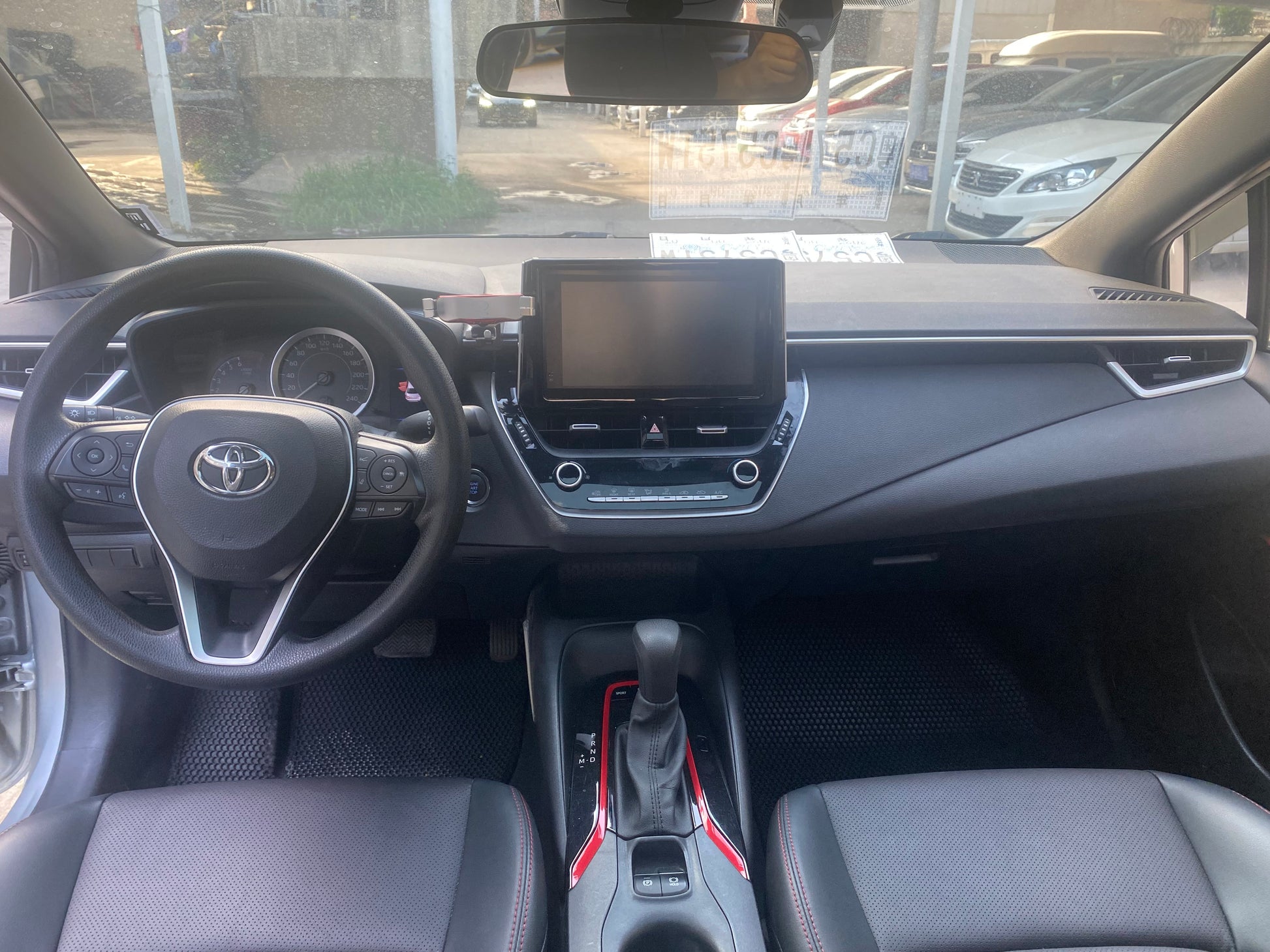 Панель управления Toyota Levin 2021