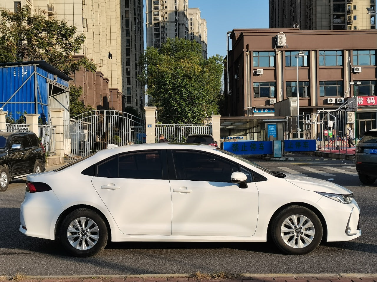 Toyota Corolla 2021 вид сбоку