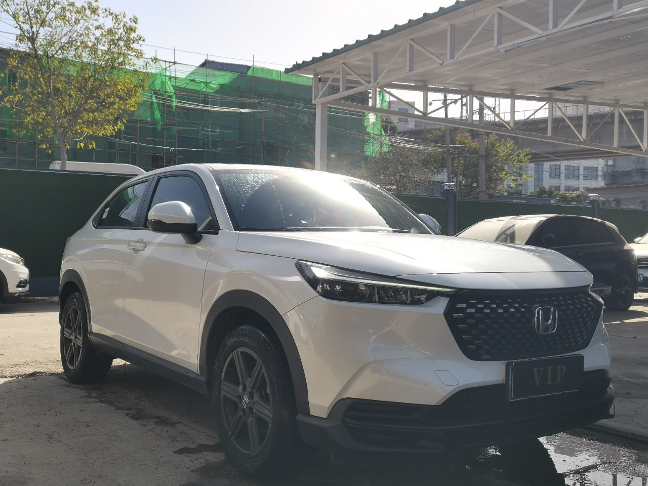 Honda XR-V 2023 вид сбоку белого цвета