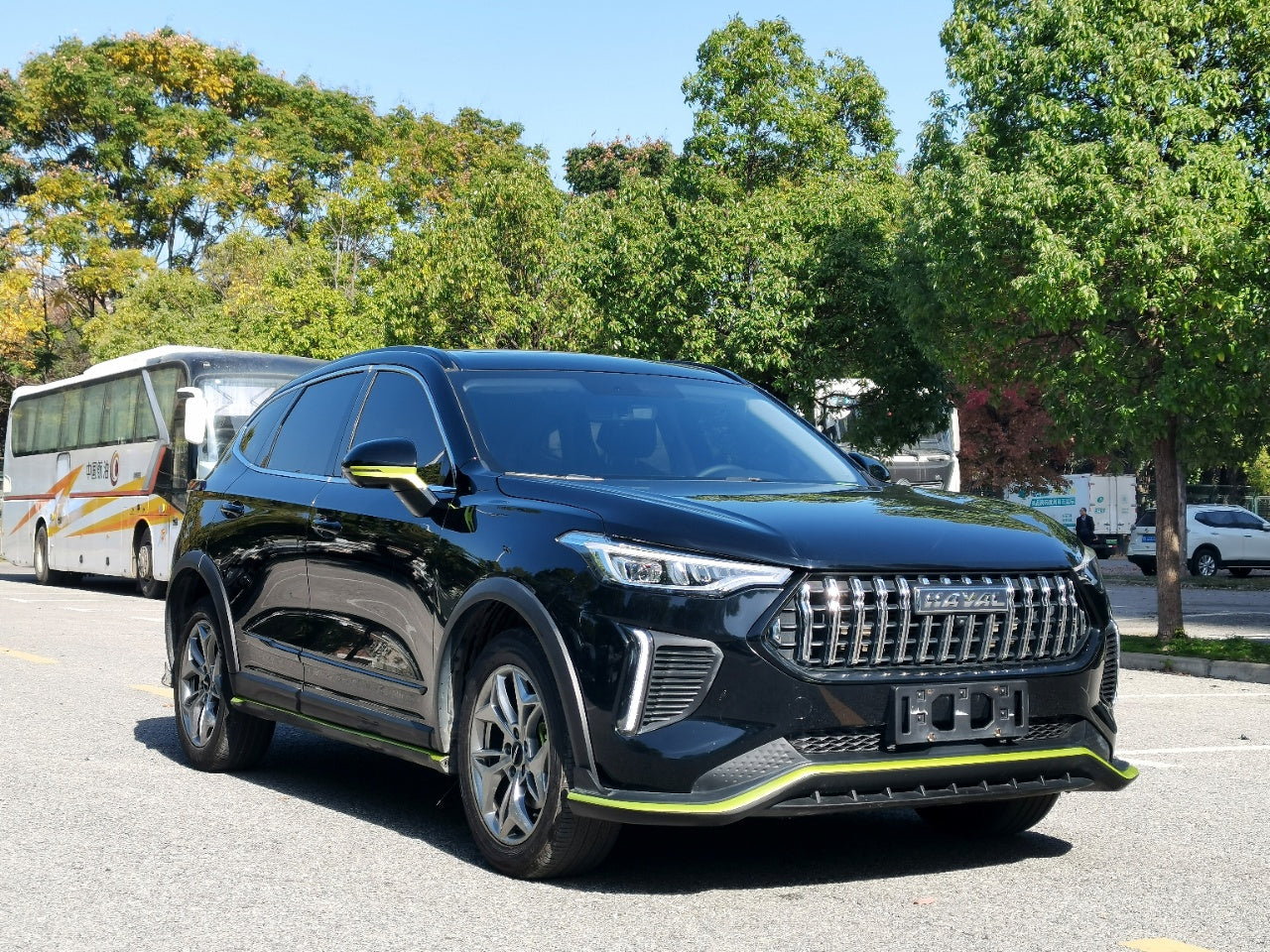 Боковой вид Haval Chitu 2022