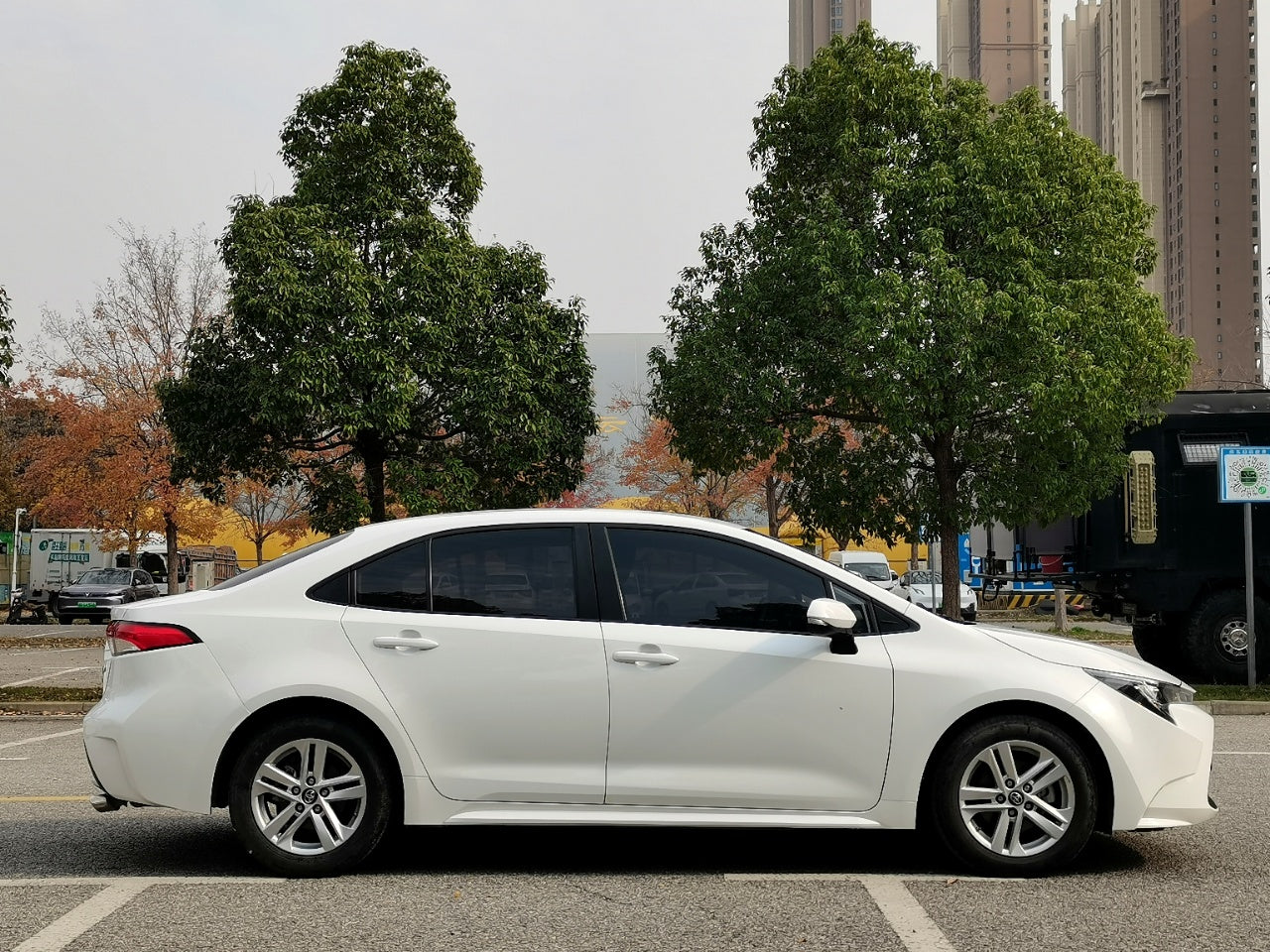 Corolla 2021 передняя часть