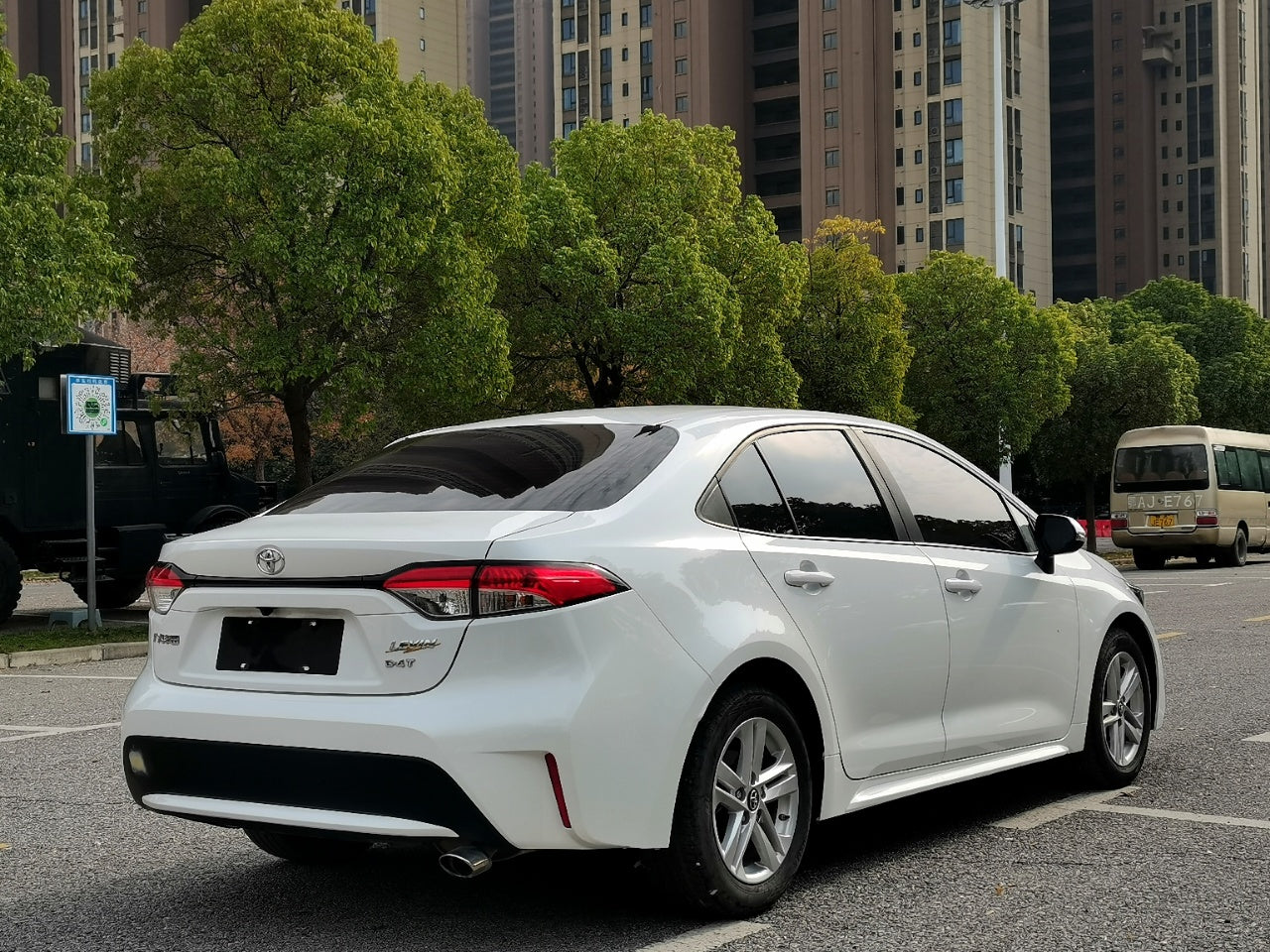 Corolla 2021 боковая часть