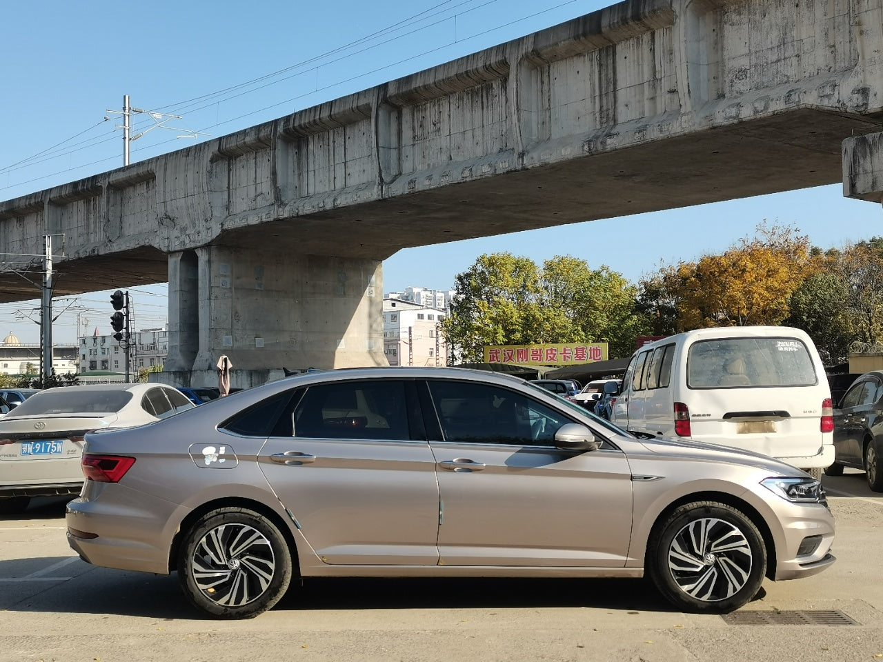 Jetta 2022 передняя часть