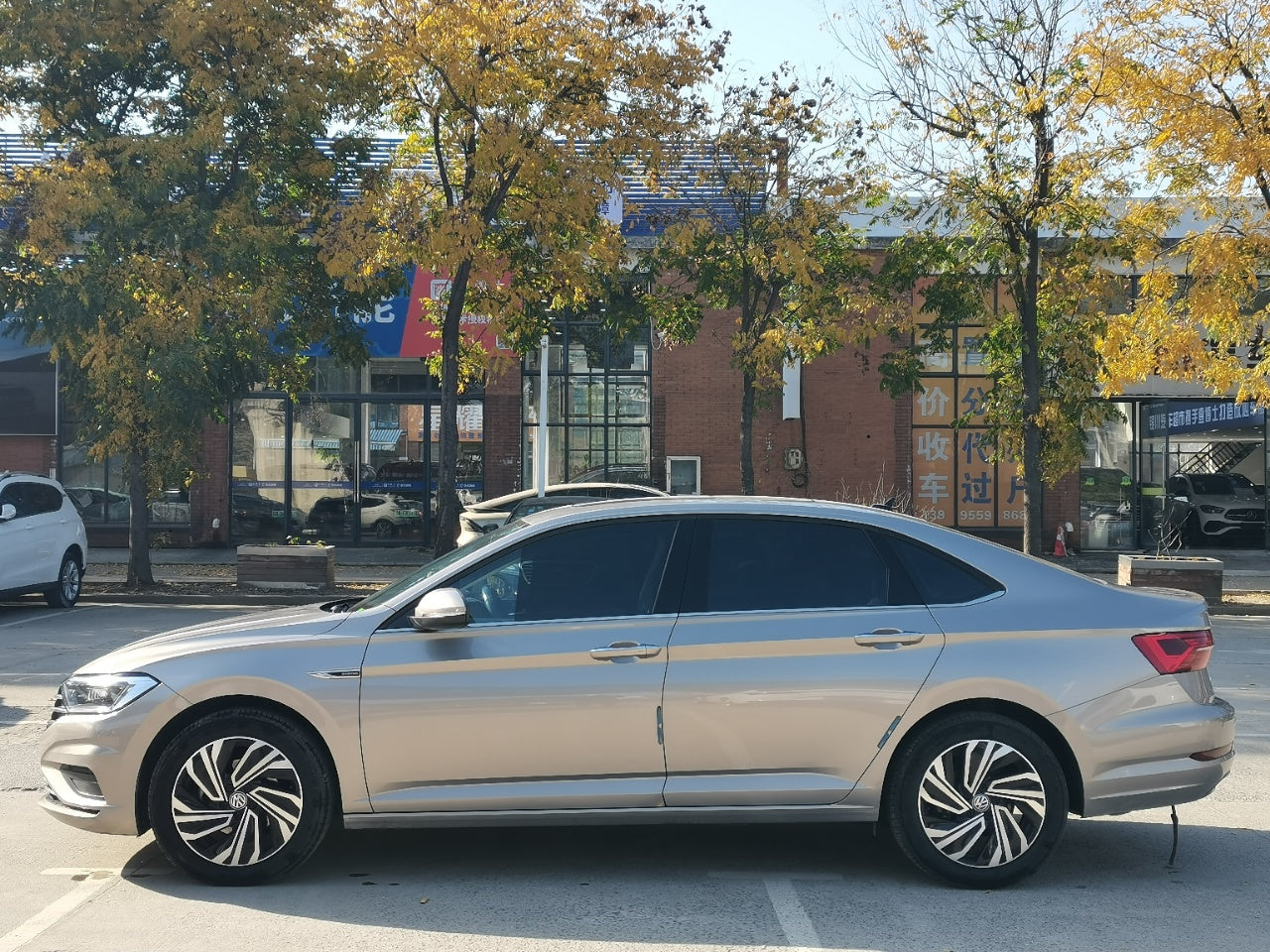 Jetta 2022 передняя часть