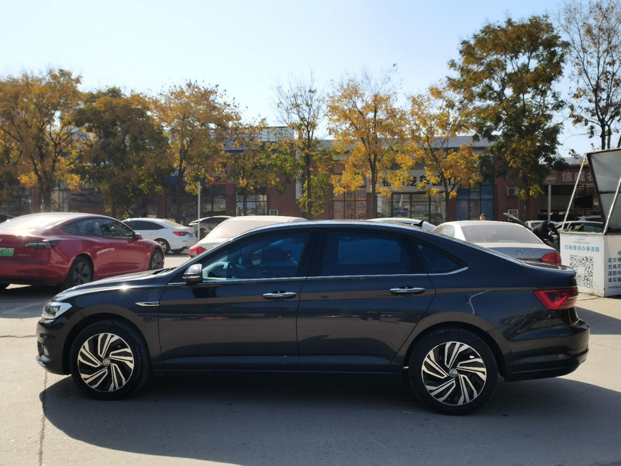 Jetta 2022 передняя часть