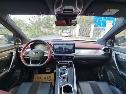 Geely Binyue 1.5TD DCT Battle 2021 года — спортивный внедорожник с турбонаддувом