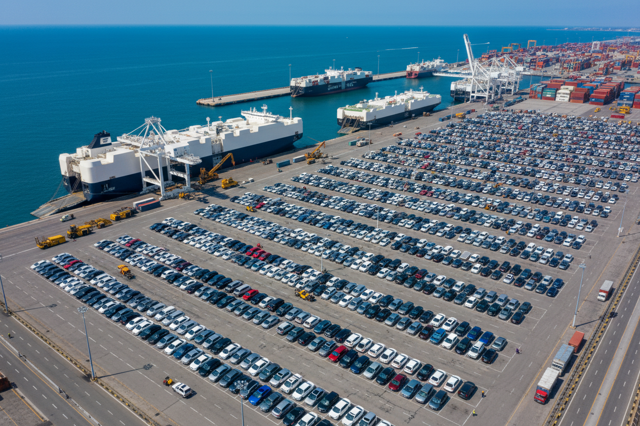 汽车贸易港口